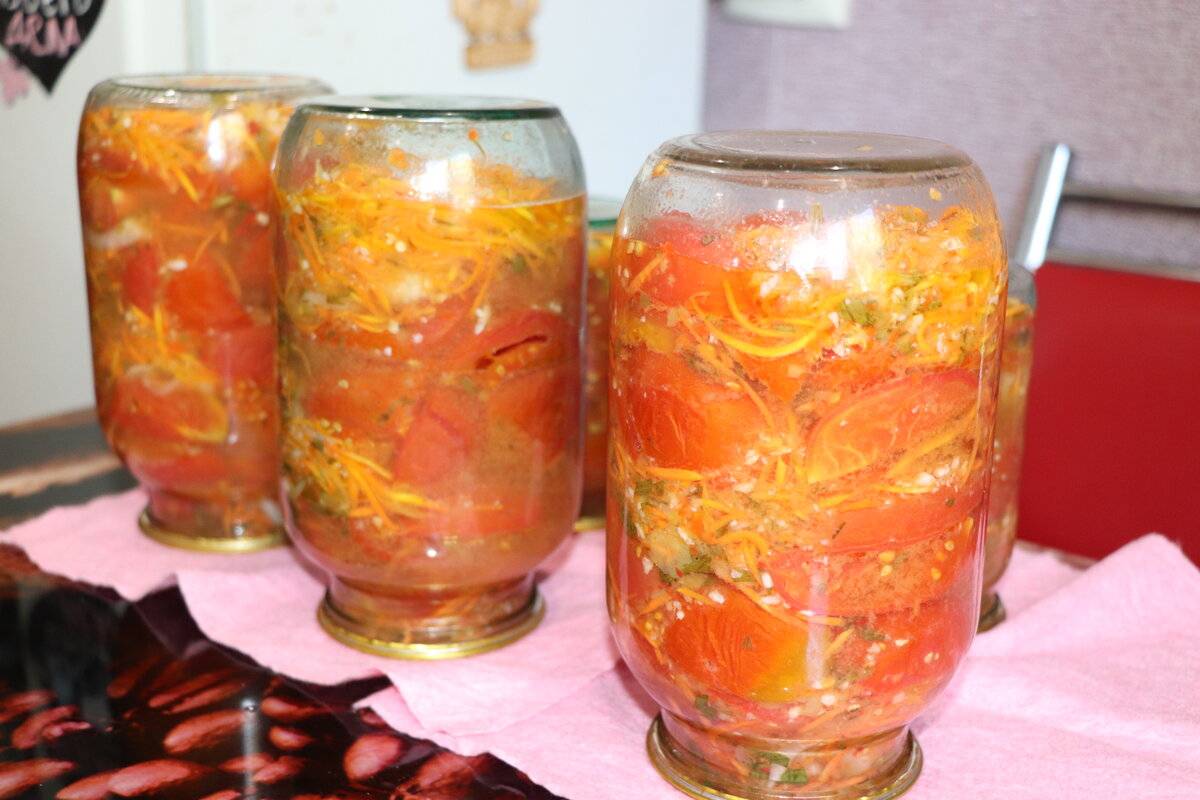 Самые вкусные рецепты маринованных помидоров по-корейски на зиму в домашних условиях