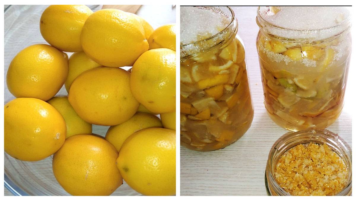 Лимон с сахаром в банке – рецепт на зиму