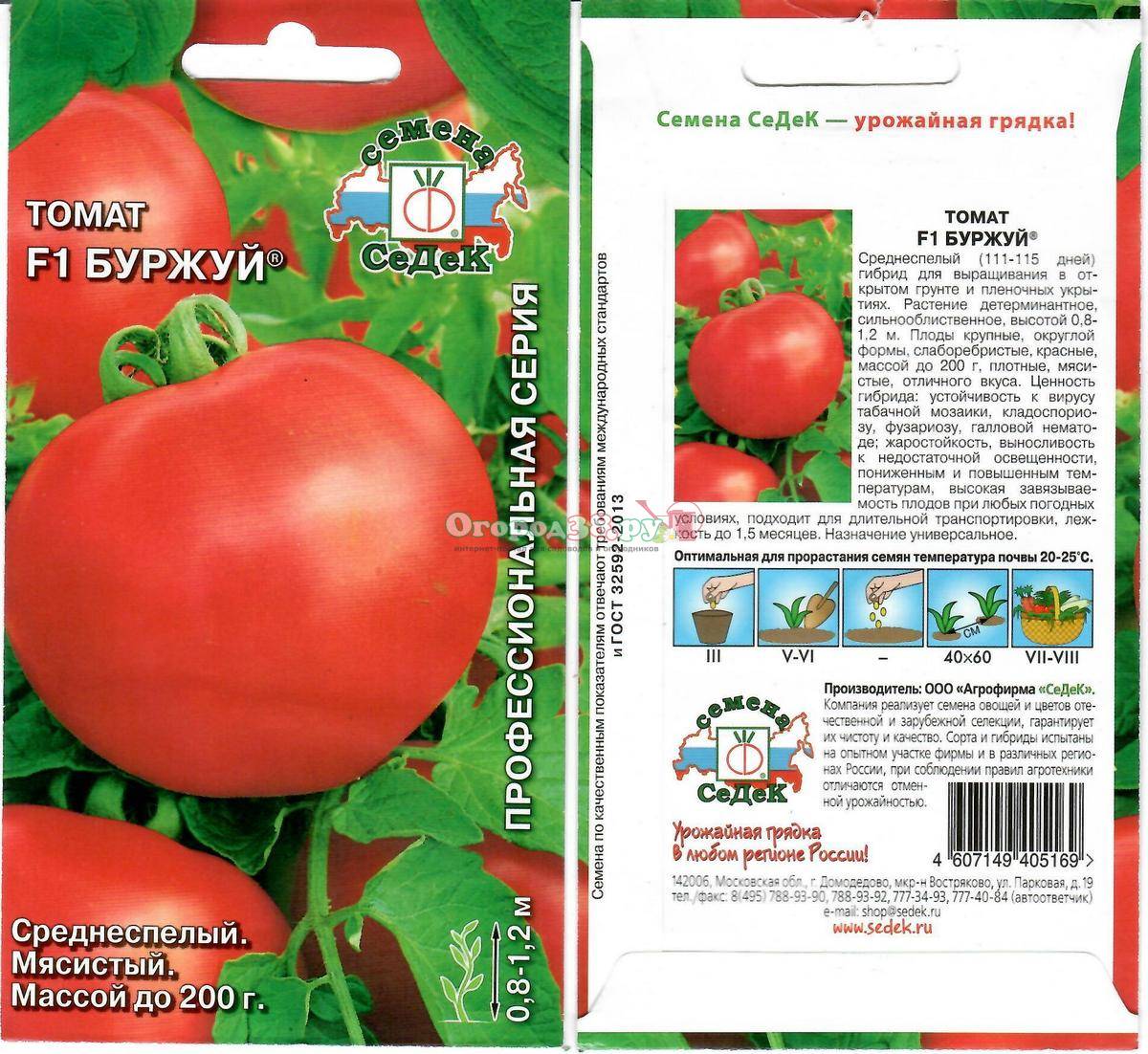 Описание томата Буржуй: особенности выращивания, урожайность