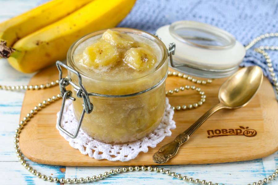 Банановое варенье – 14 самых простых и вкусных рецептов приготовления