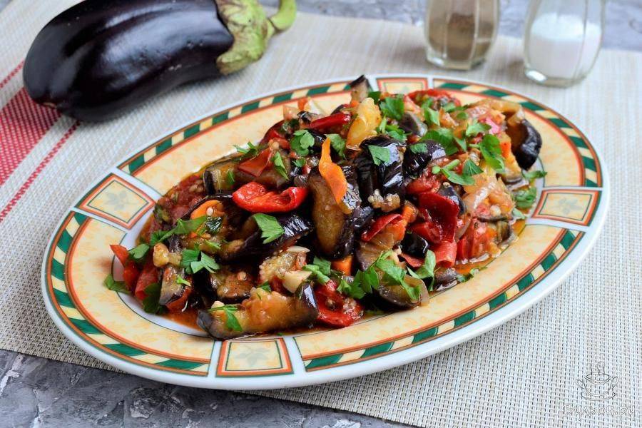 Соте из баклажанов — вкусный пошаговый рецепт приготовления на сковороде