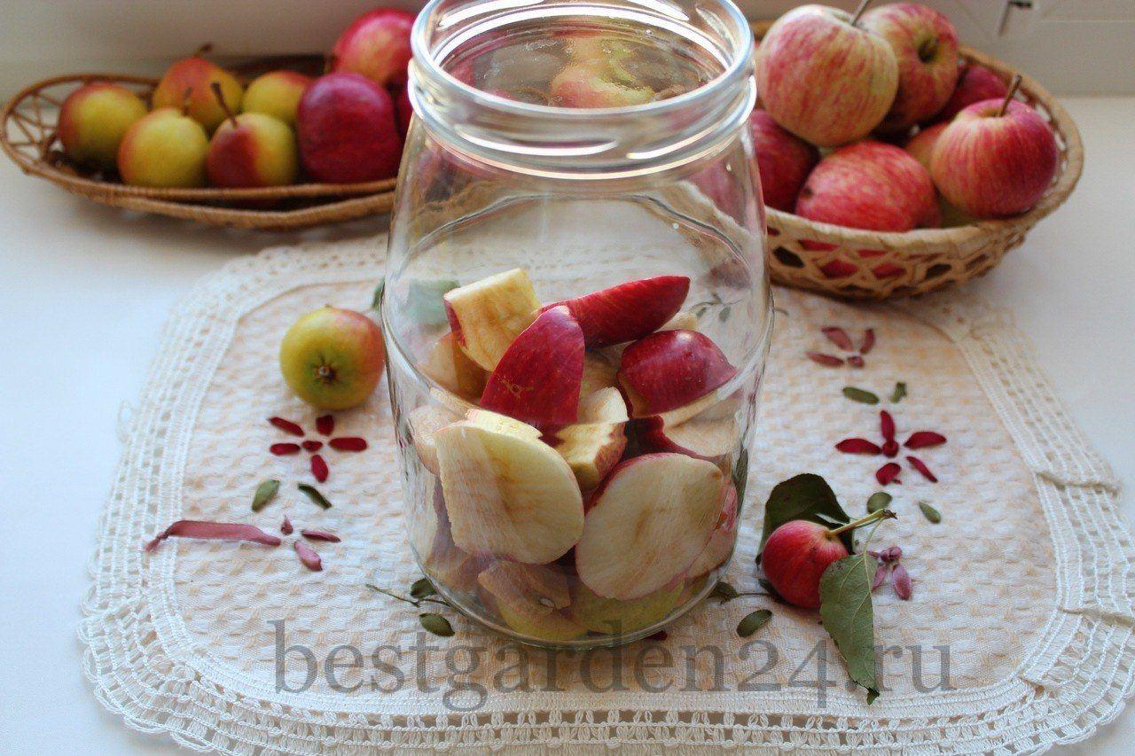 Компот из яблок на зиму - 9 простых рецептов