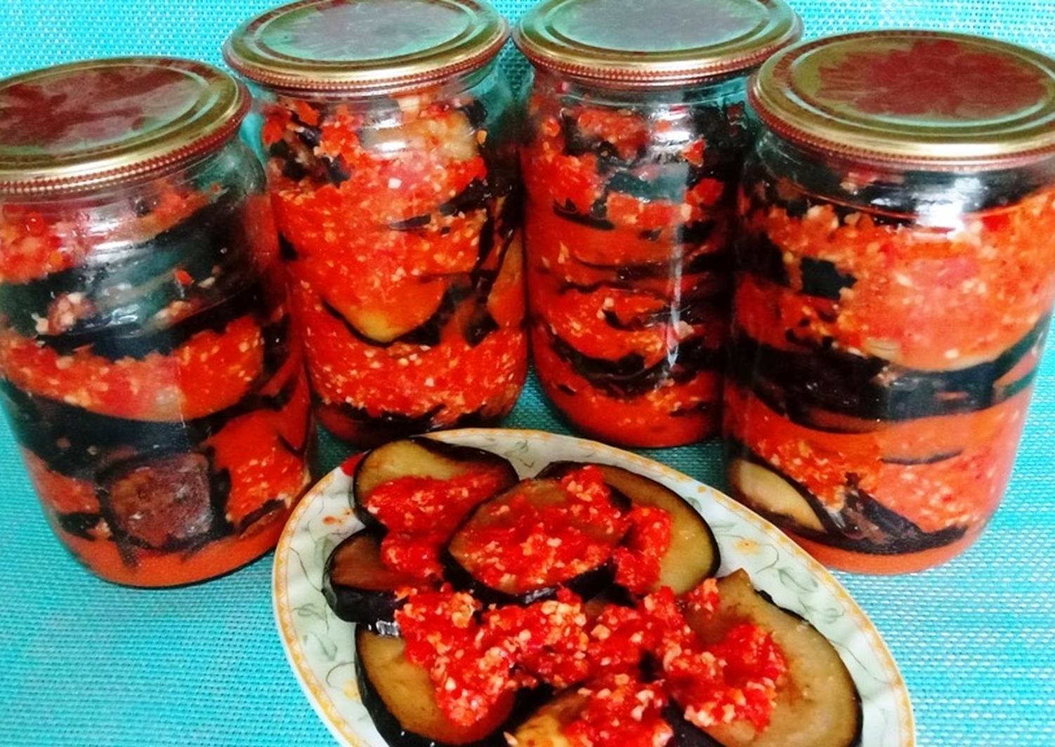 Баклажаны в томате на зиму: лучшие рецепты приготовления с фото и видео