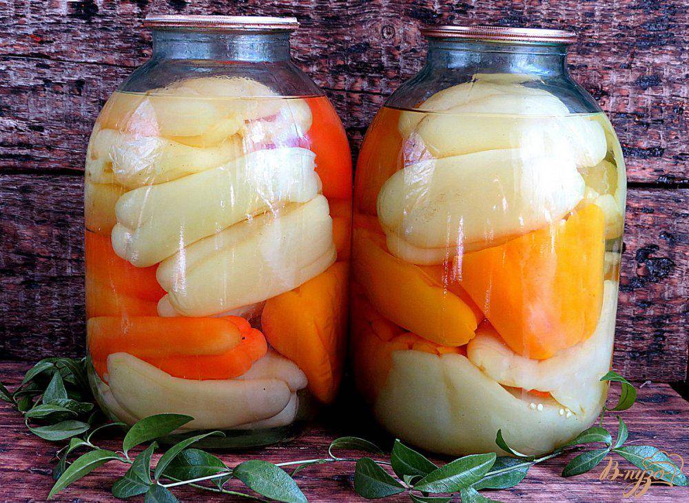 Перец, фаршированный морковью, на зиму пошаговый рецепт
