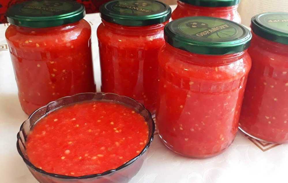 Горлодер из помидоров с чесноком на зиму – 7 рецептов с пошаговыми фото