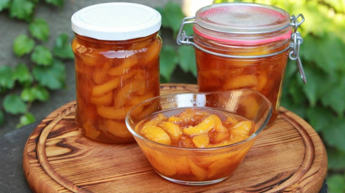 Варенье из персиков: рецепты на зиму дольками, с косточками и без косточек, «пятиминутка», с апельсинами, яблоками, лимоном