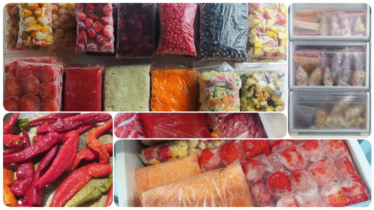 Домашняя заморозка: тонкости хранения овощей, фруктов и ягод в морозилке