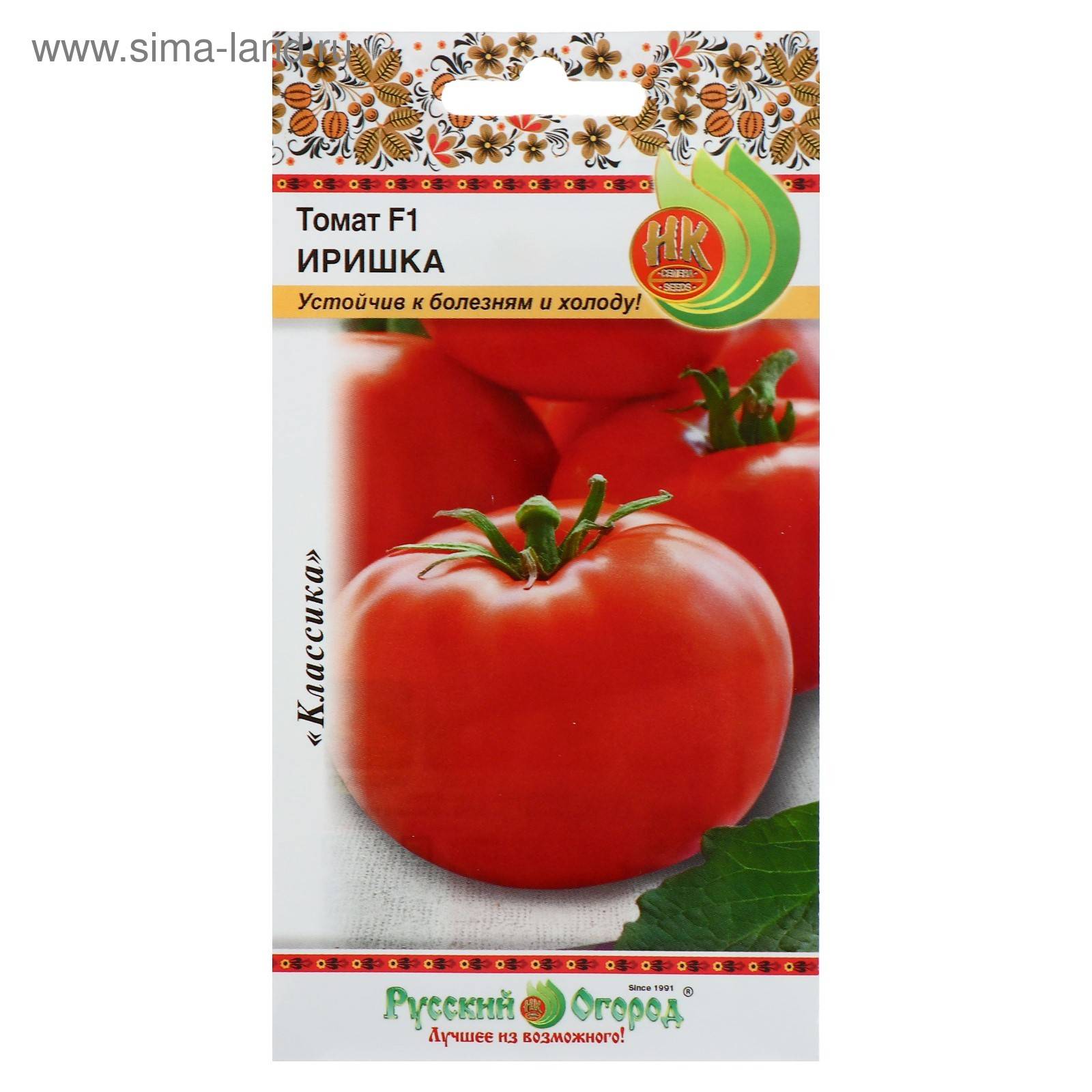 Описание высокоурожайного гибридного томата Иришка F1 и характеристика плодов