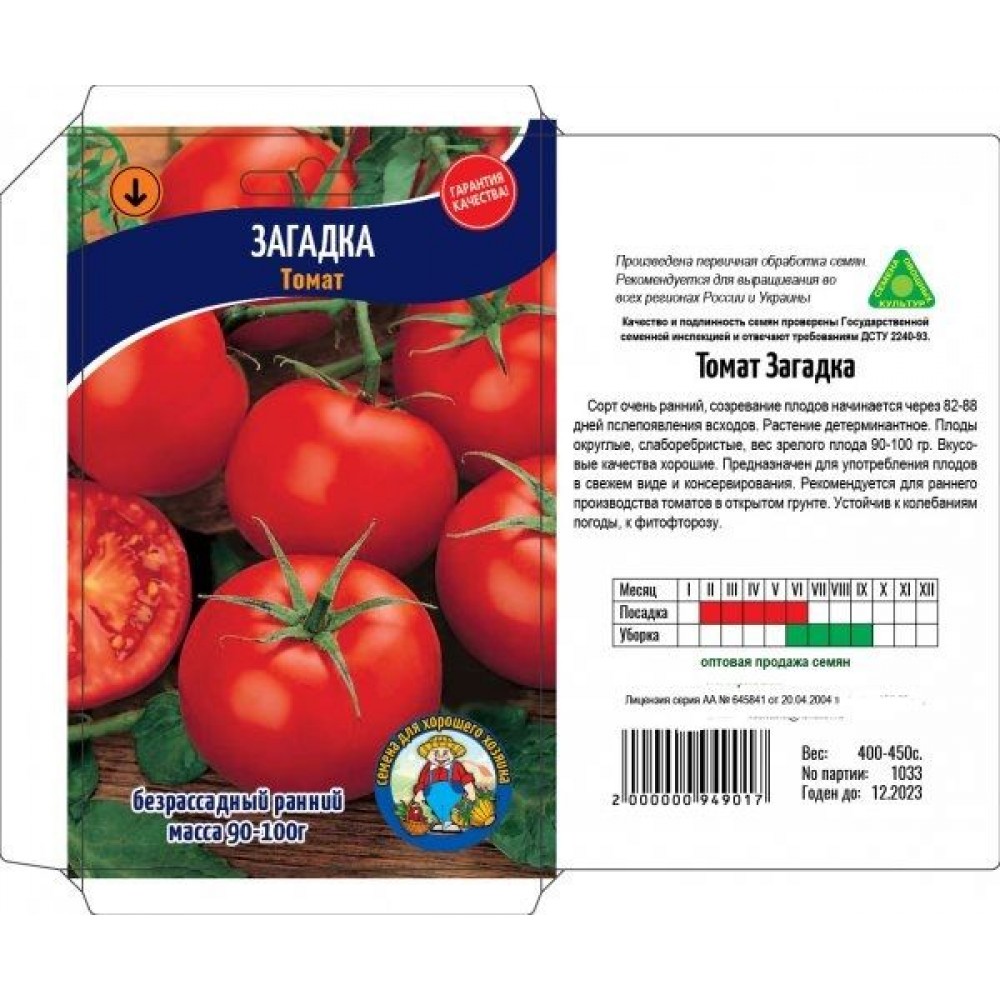 Томат "загадка": характеристика и описание сорта помидор с фото, отзывы и урожайность