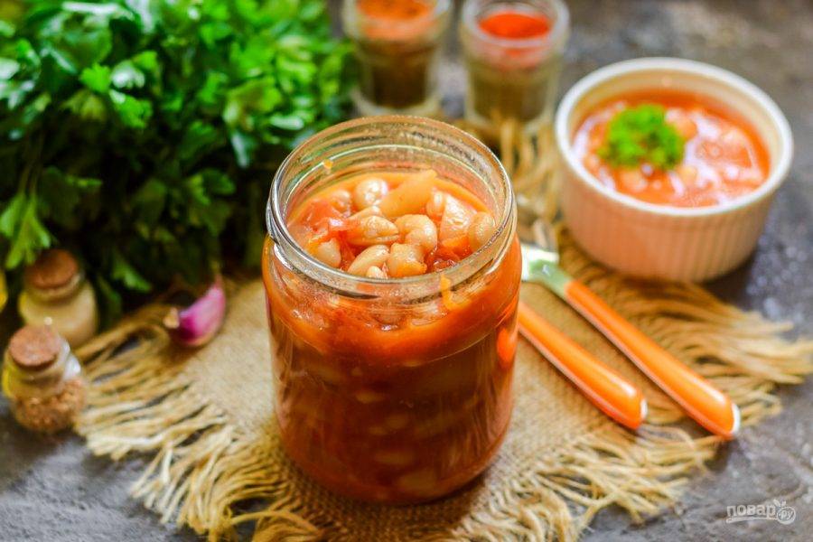 11 рецептов заготовки салата с фасолью на зиму
