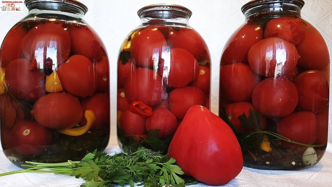 Очень вкусные и сладкие маринованные помидоры на зиму: 4 рецепта без стерилизации
