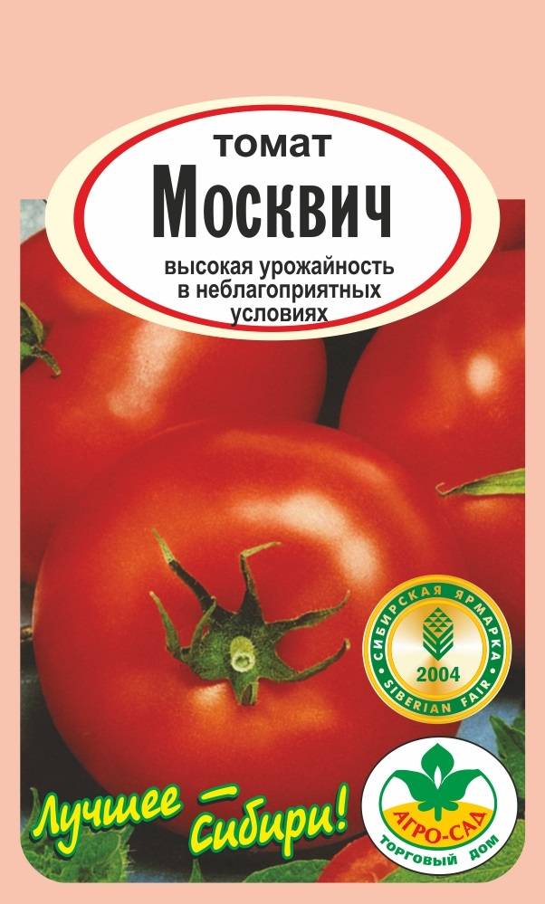 Томат москвич: описание и характеристика, отзывы, фото, урожайность
