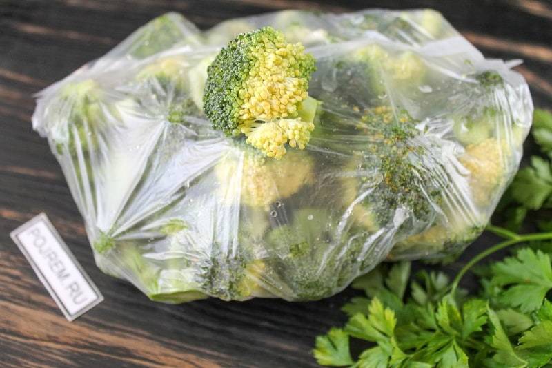 Как правильно заморозить капусту брокколи на зиму