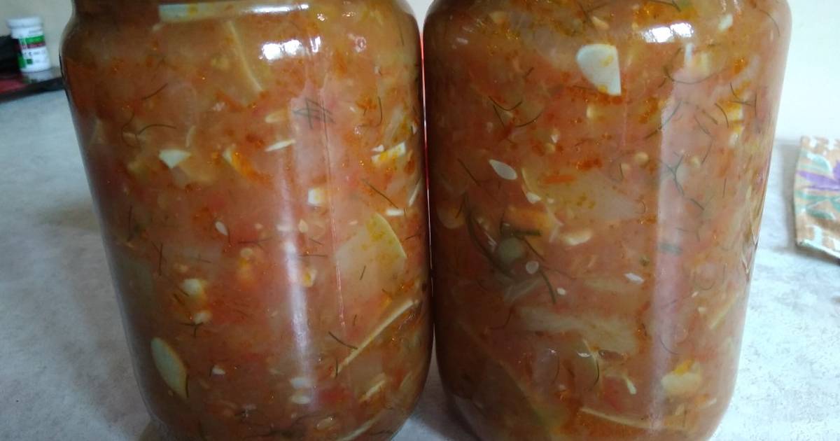 Салат из кабачков на зиму «тещин язык» — 2 простых и вкусных рецепта