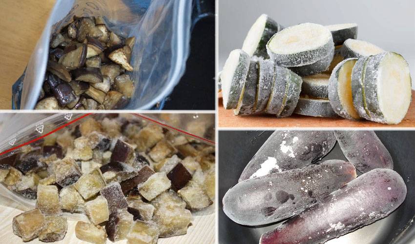 Как заморозить свежие, жареные и запеченные баклажаны на зиму в домашних условиях в морозилке