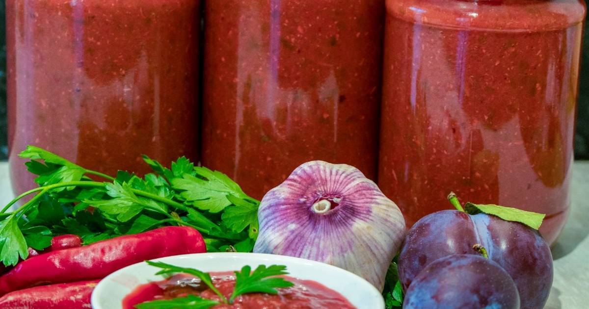 Соус сацебели: классический рецепт и остро-кислые вариации с виноградом, сливами, яблоками, томатной пастой