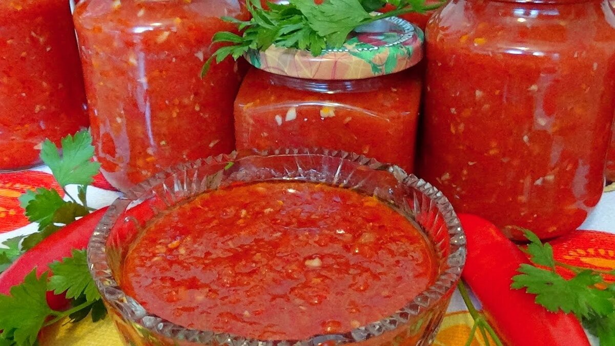 Аджика из помидоров: топ-6 рецептов