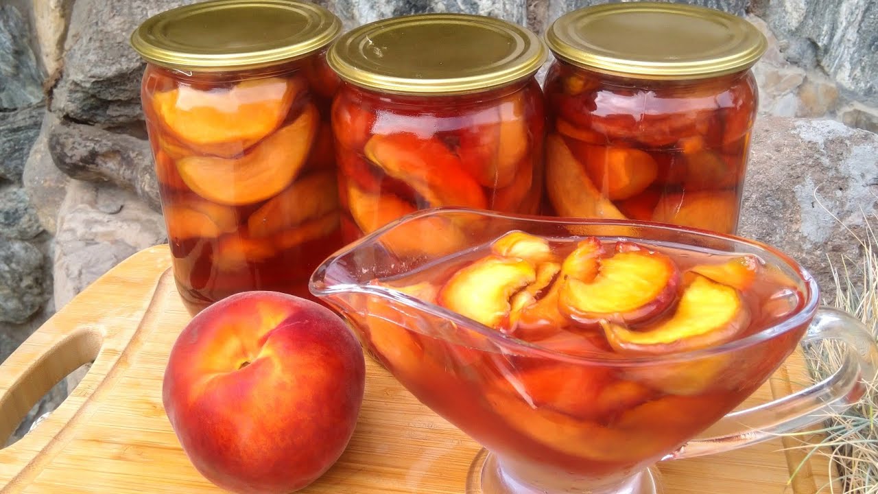 Простые рецепты варенья на зиму из персиков: варенье пятиминутка