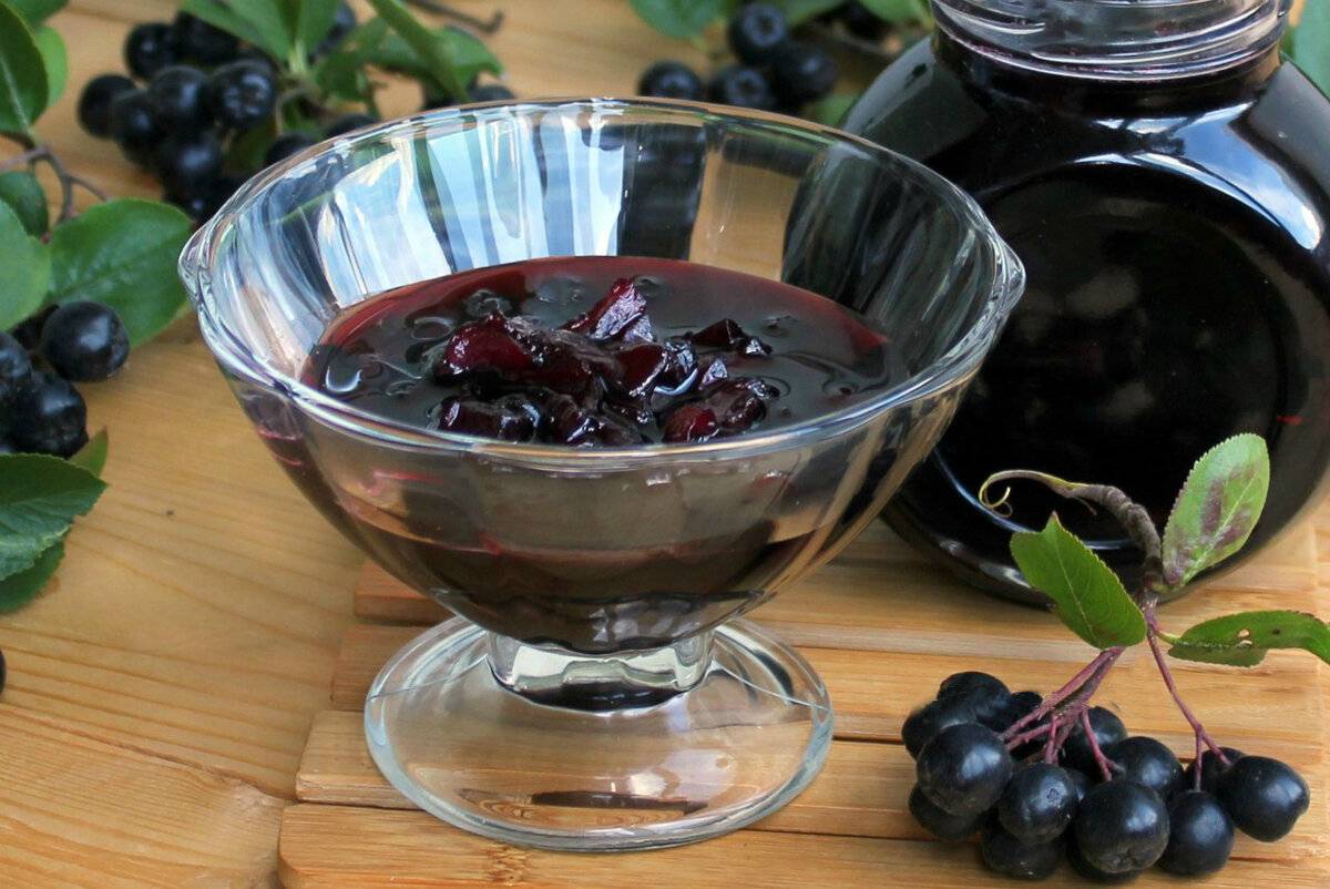 Варенье из черноплодной рябины – 12 простых рецептов в домашних условиях