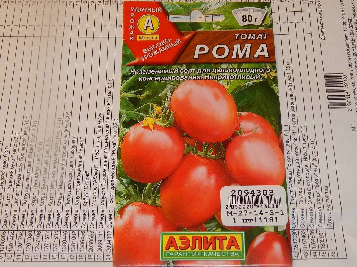 Описание сорта томата Рома, выращивание и уход