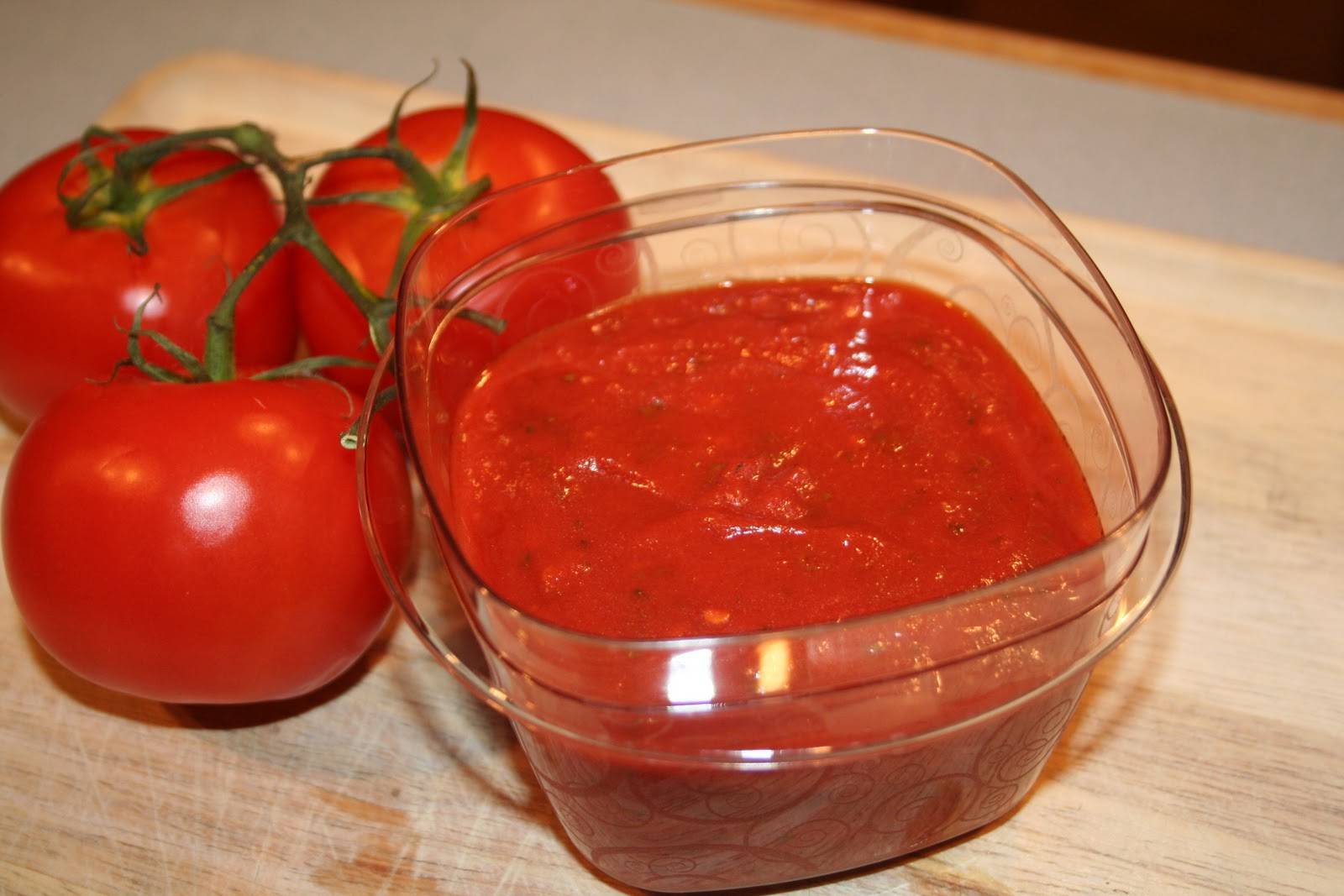 томатный соус из помидоров для пиццы рецепт фото 4