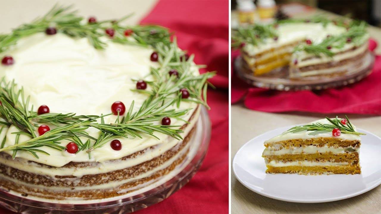 Новогодние торты 2018 - рецепты тортиков на новый год в домашних условиях