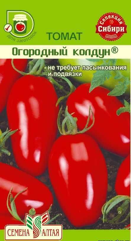 Описание сорта томата огородный колдун, его характеристика и урожайность - все о фермерстве, растениях и урожае