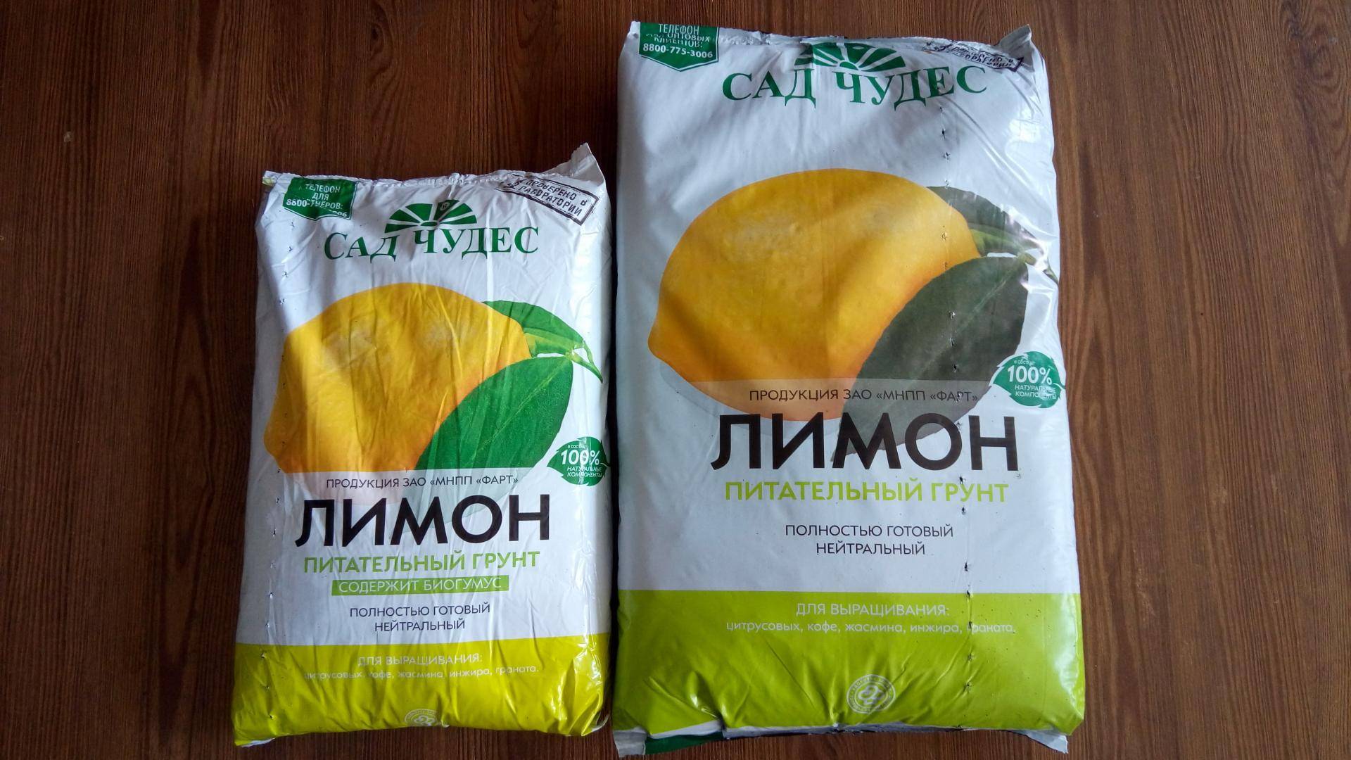 Состав земли для посадки лимона в домашних условиях, как приготовить почву своими руками