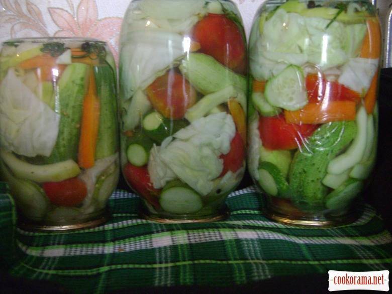 Салат «огород» на зиму: рецепты, подготовка к консервации