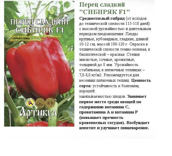 Лучшие сорта сладкого болгарского перца для открытого грунта и теплицы: описания, характеристики и фото