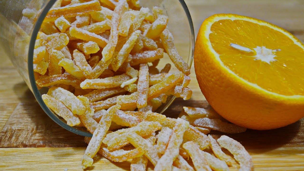 Апельсиновые цукаты в шоколаде – рецепт