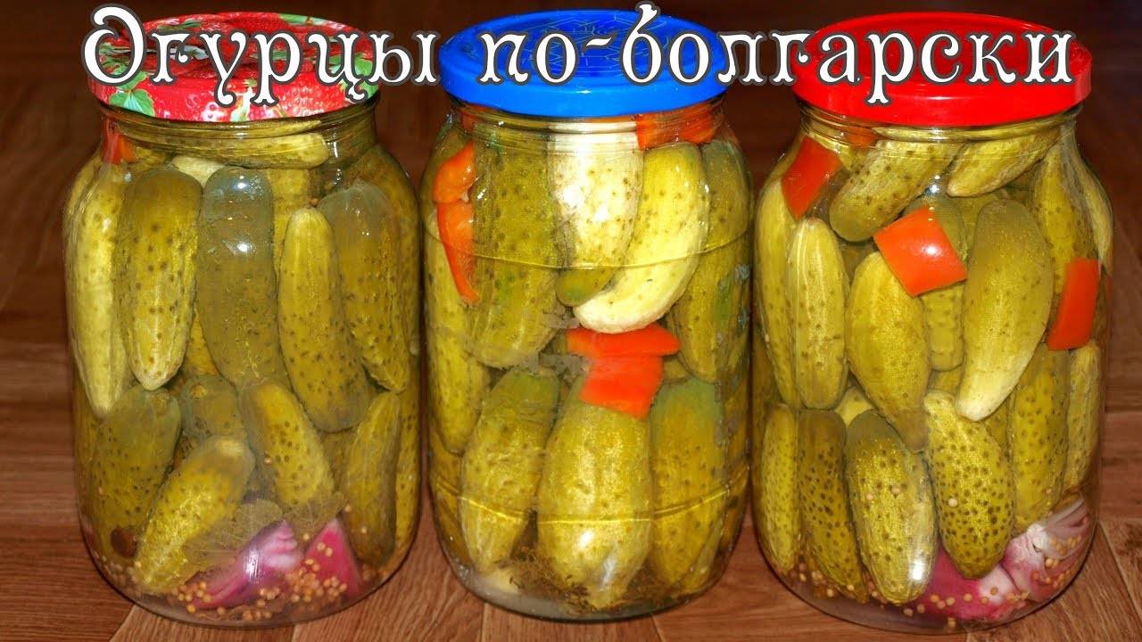 Хрустящие огурцы по-болгарски на зиму: самые вкусные и простые рецепты