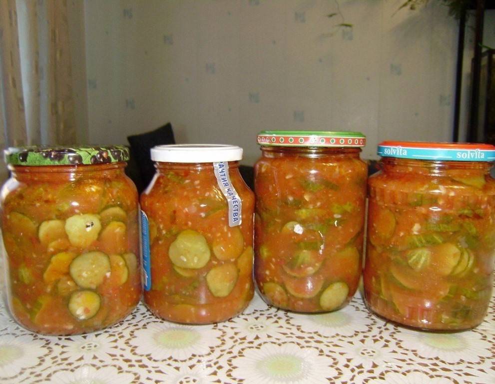Огурцы в томате на зиму: обалденный рецепт с фото пошагово