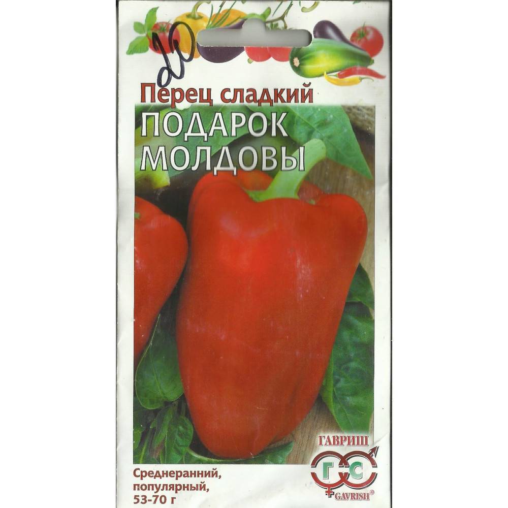Перец подарок молдовы: характеристика и описание сладкого сорта с фото