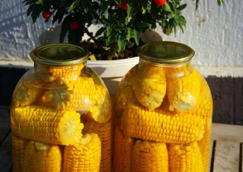 Консервирование кукурузы в зернах в домашних условиях. консервированная кукуруза - рецепт