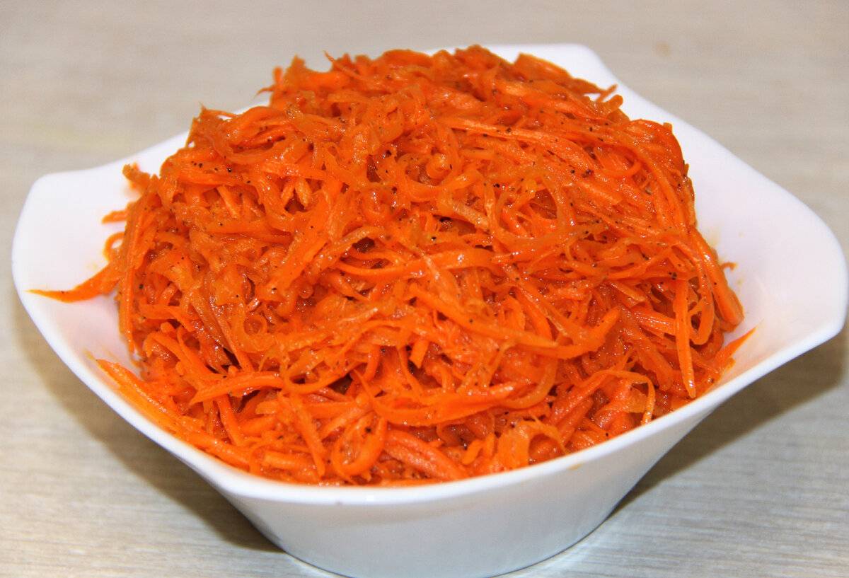 Морковь по-корейски на зиму в банках: рецепты очень вкусно, фото пошагово