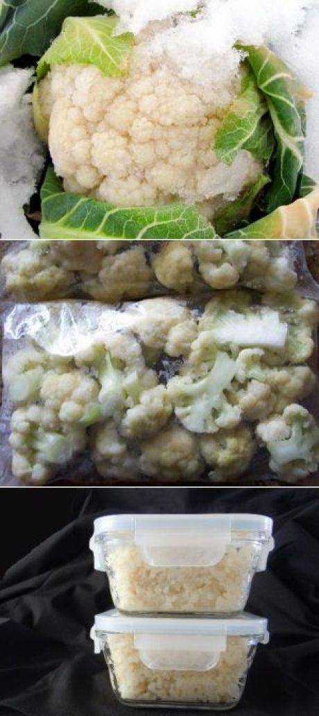 Как правильно заморозить цветную капусту на зиму