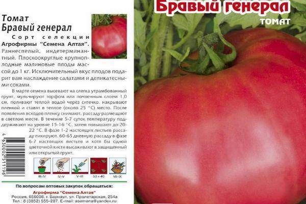 Описание томата генерал f1 и его характеристики отзывы - дневник садовода semena-zdes.ru