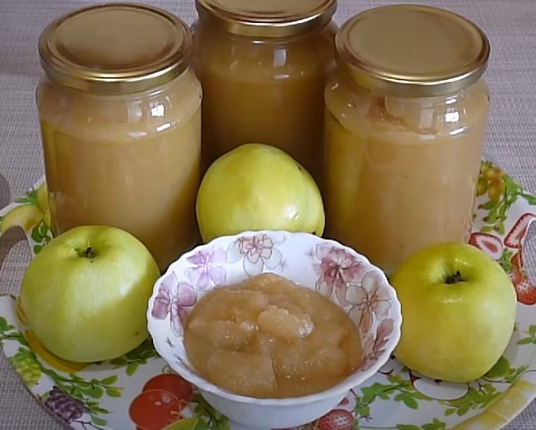 Яблочное пюре на зиму: рецепты как сделать пюре из яблок в домашних условиях | все о рукоделии